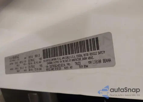 2017 Ram Promaster 1500 High Roof 136 Wb z USA, uszkodzony, nr VIN 3C6TRVBG1HE516114